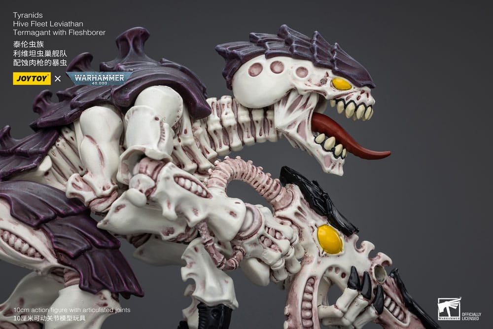 Warhammer 40k Actionfigur 1/18 Tyranids Hive Fleet Leviathan Termagant mit Fleischbohrer 12 cm