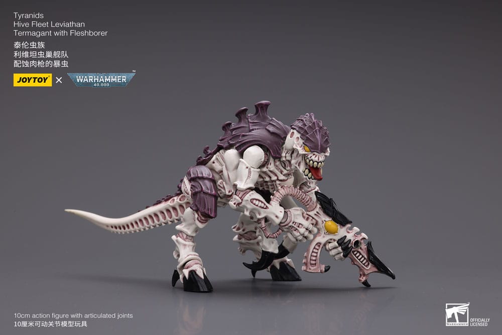 Warhammer 40k Actionfigur 1/18 Tyranids Hive Fleet Leviathan Termagant mit Fleischbohrer 12 cm