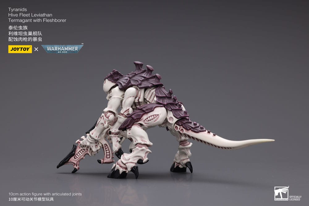 Warhammer 40k Actionfigur 1/18 Tyranids Hive Fleet Leviathan Termagant mit Fleischbohrer 12 cm
