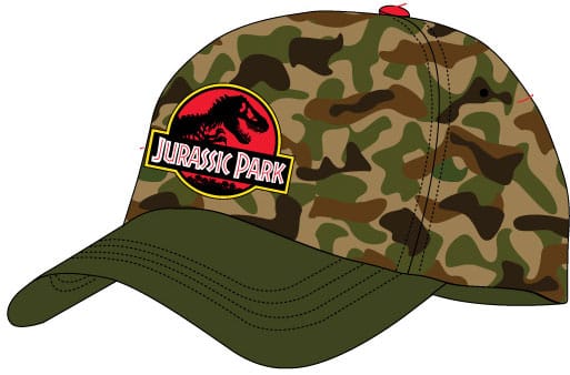 Jurassic Park Curved Bill Cap Camo