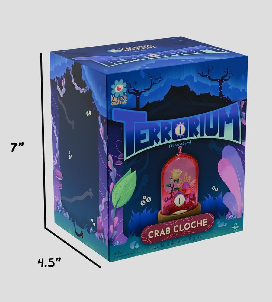 Terrorium PVC Figure Crab Cloche (Glow in the Dark) 16 cm