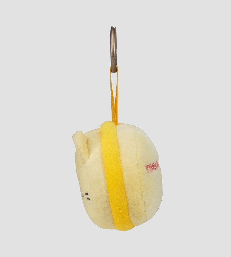 Meowcaron Plush Bag Charm Smile 7 cm