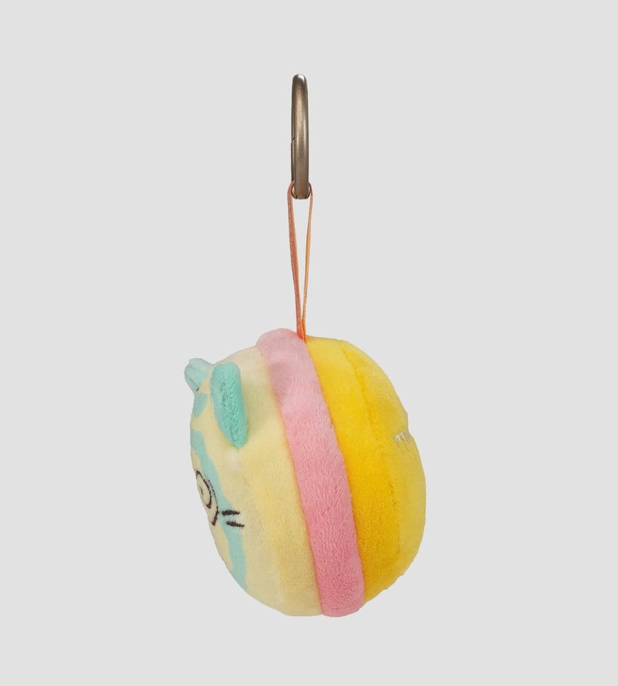 Meowcaron Plush Bag Charm Spiral 7 cm