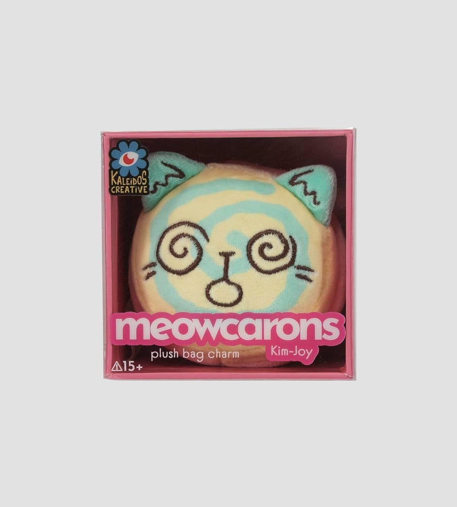Meowcaron Plush Bag Charm Spiral 7 cm