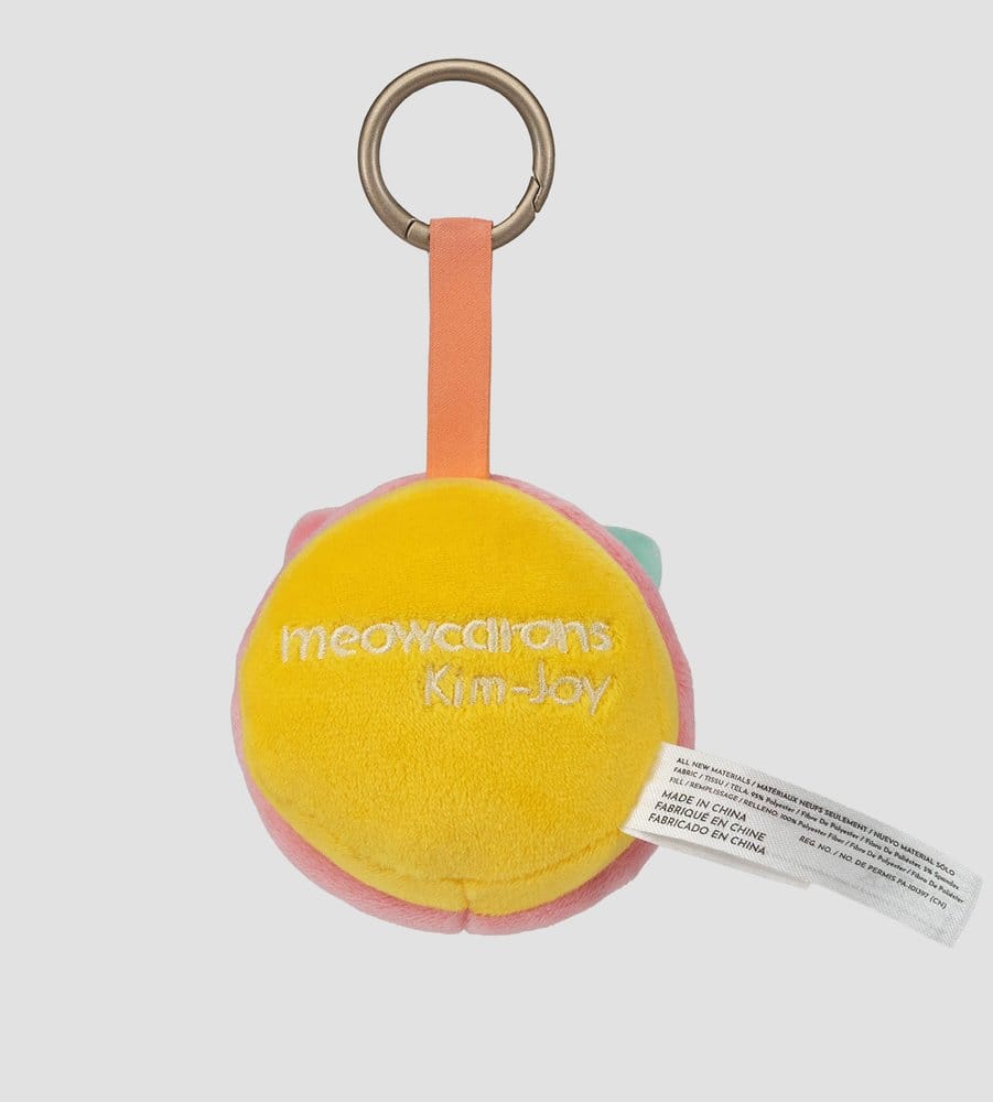 Meowcaron Plush Bag Charm Scared 7 cm