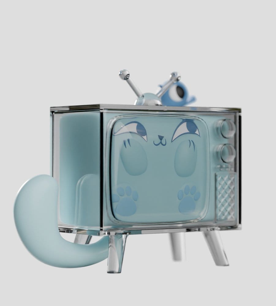 Ghost Cat Mini Figures S1 6 cm Blind Box Display (6)