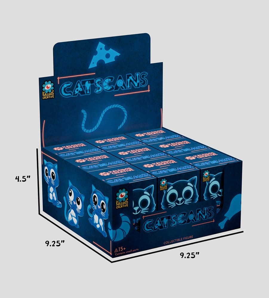Catscans Mini Figures S1 6 cm Blind Box Display (9)