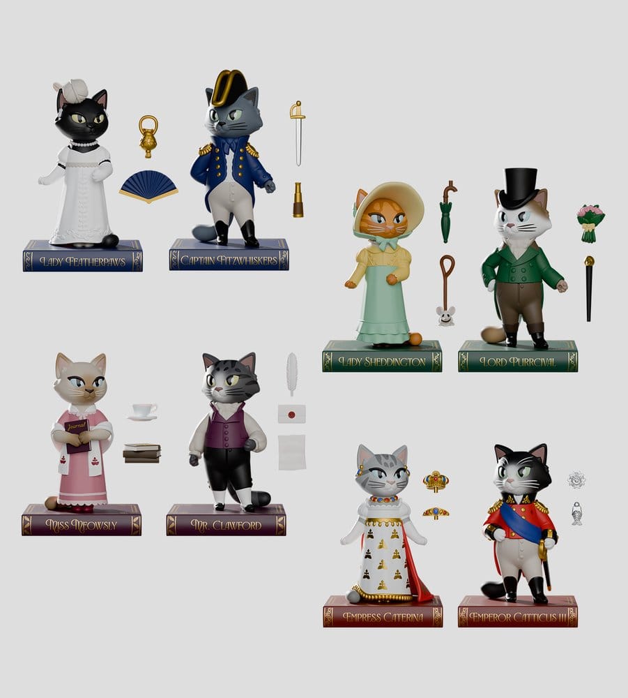 Catscans Mini Figures S1 9 cm Blind Box Display (6)