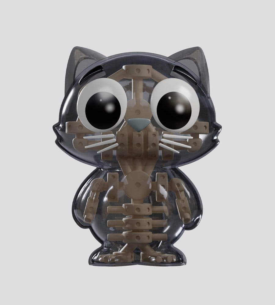 Catscans Mini Figures S2 Bare Bones 6 cm Blind Box Display (6)