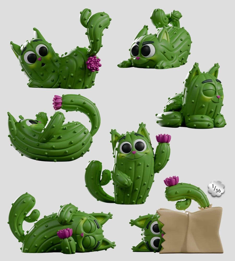 Pricklepuss Mini Figures S1 6 cm Blind Box Display (6)