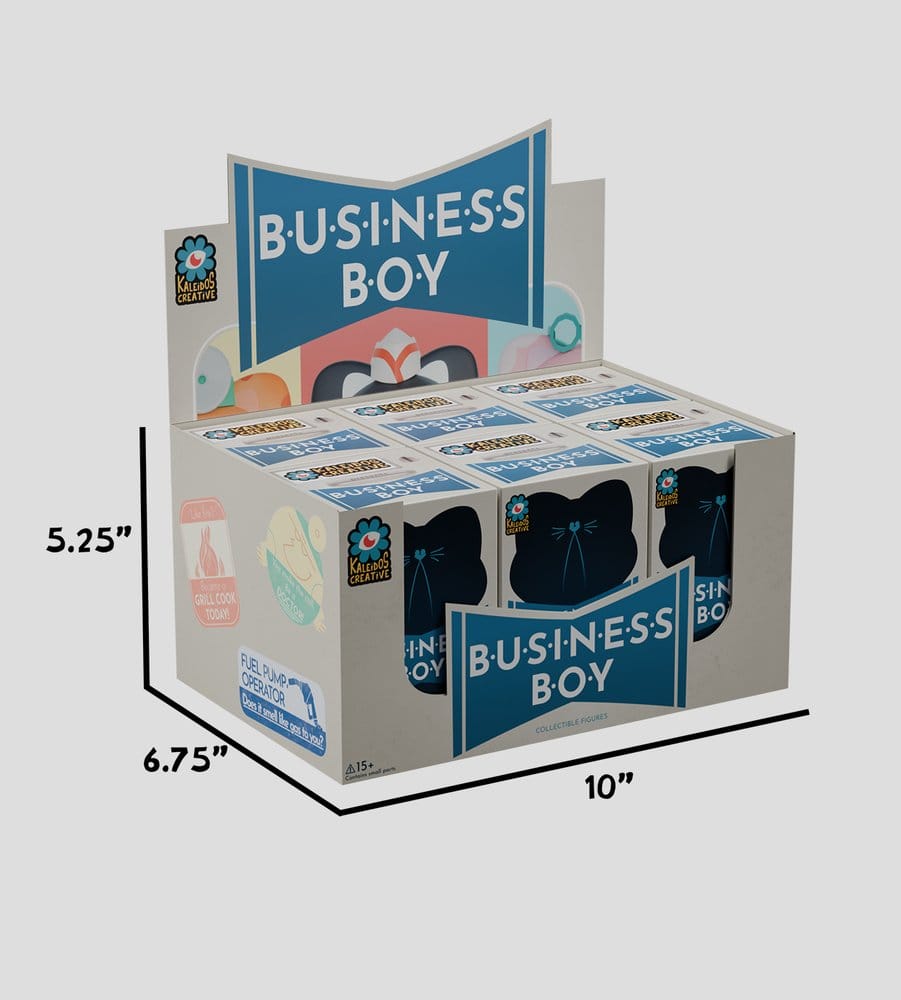 Business Boy Mini Figures S1 8 cm Blind Box Display (6)