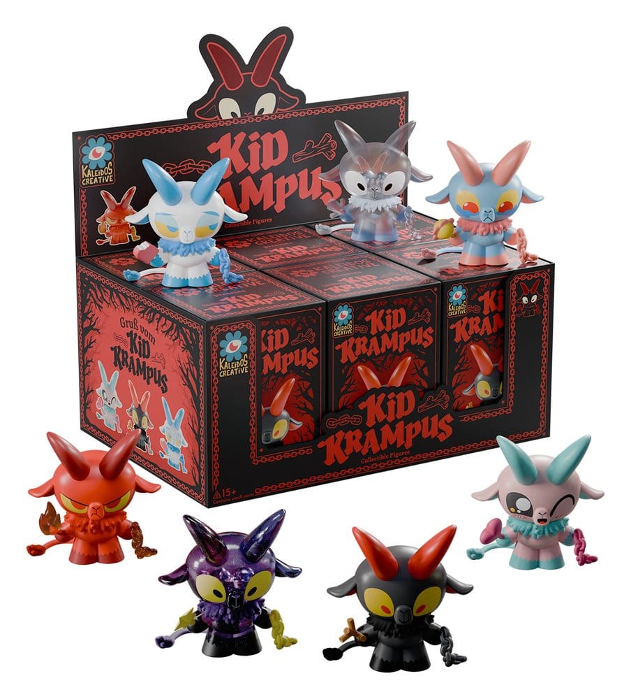 Kid Krampus Mini Figures S1 8 cm Blind Box Display (6)