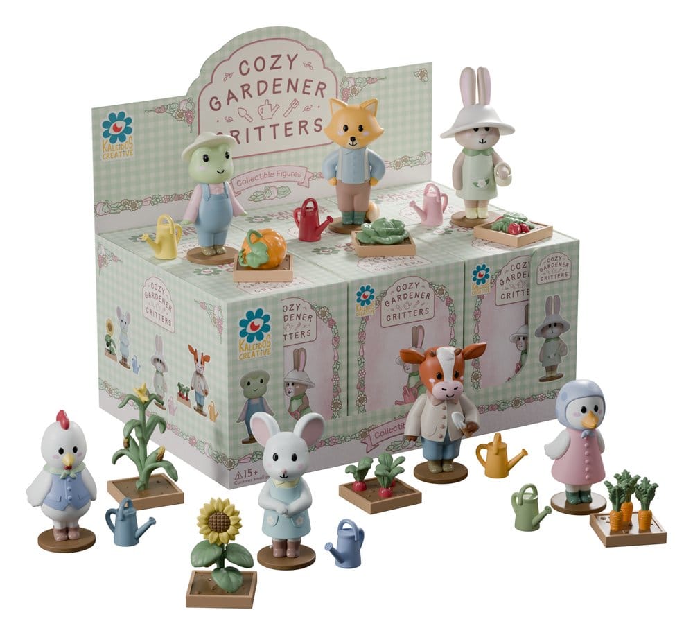 Cozy Gardeners Mini Figures S1 8 cm Blind Box Display (6)