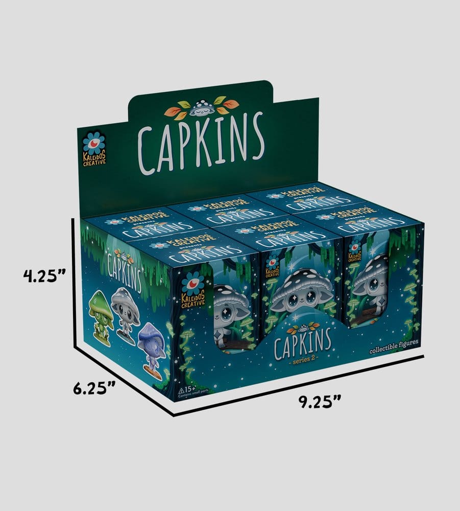 Capkins Mini Figures S2 7 cm Blind Box Display (6)