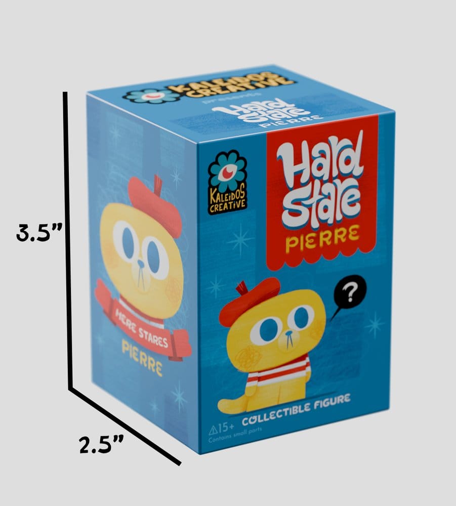 Hard Stare Pierre Mini Figures S1 5 cm Blind Box Display (4)