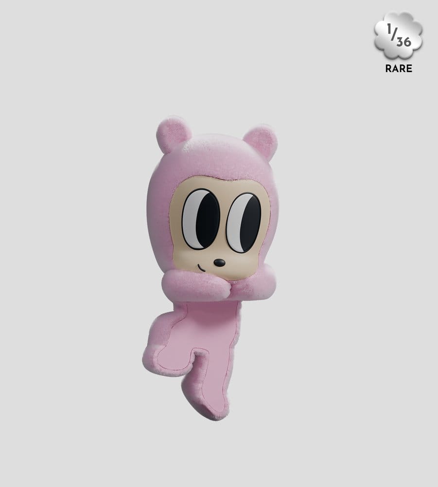 Tiny Shiny Hiney Peakers Mini Figures S1 6 cm Blind Box Display (6)