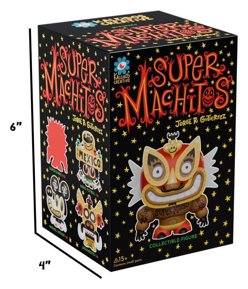 Super Machito Mini Figures S1 10 cm Blind Box Display (6)