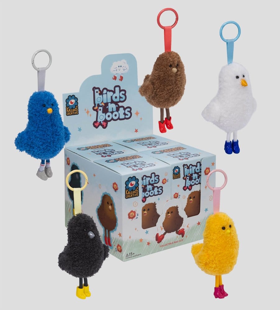 Birds N Boots Mini Figures 8 cm Blind Box Display (4)