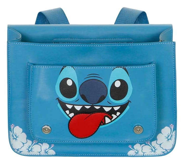Lilo & Stitch Satchel Shoulder Bag Backpack Tongue Blue