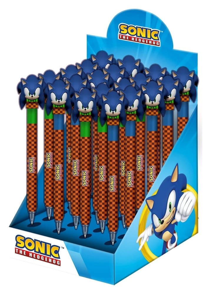Sonic - The Hedgehog Erasable gel pen Display (24)