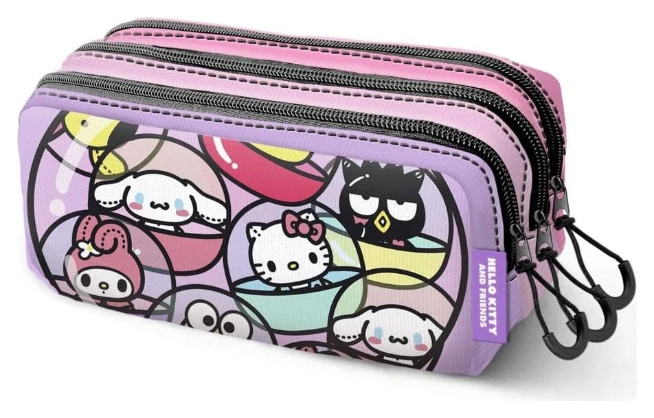 Sanrio Fan Trick Pencil case 2.2 Hello Kitty Gashapon Pink