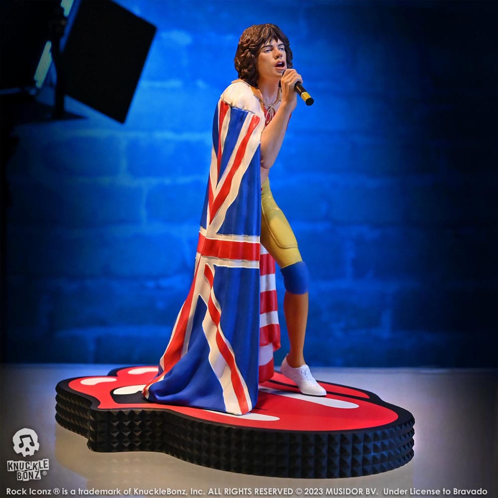 Die Rolling Stones Rock Iconz Statue Mick Jagger (Tattoo You Tour 1981) 22 cm
