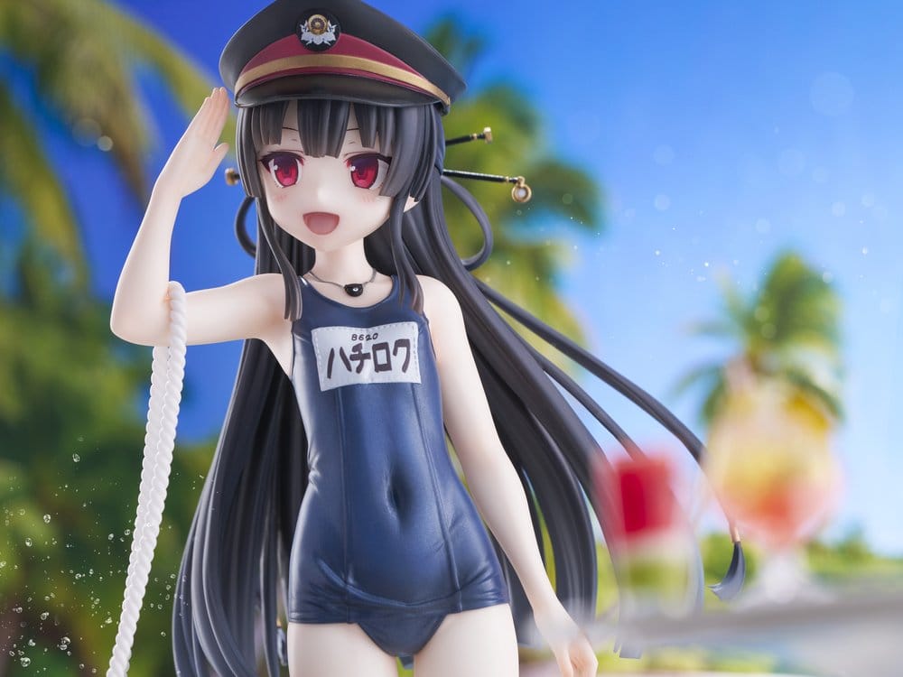 Maitetsu Last Run!! KoiKoi -Sakura- PVC Figure 1/6 Hachiroku School Swimsuit Ver. 23 cm