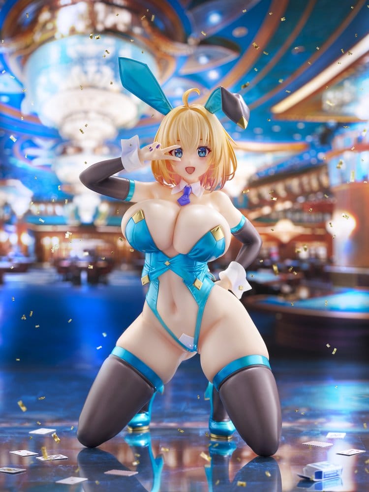 Original Character KoiKoi -Sakura- PVC Figure 1/6 Sophia F. Shirring Blue Bunny Ver. 20 cm