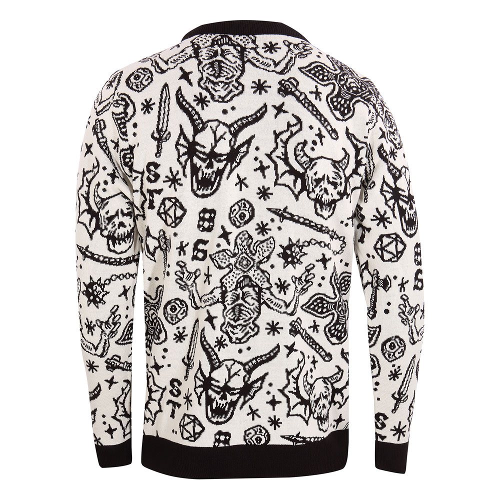 Stranger Things Sweatshirt Christmas Jumper Collage Size S