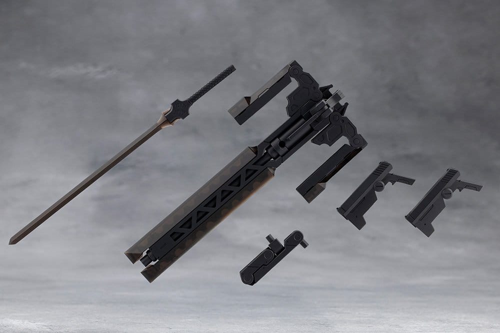 Megalomaria Unlimited Universe Plastic Model Kit Accessory Set Metamorphose Unit Grave Arms 2 Black Ver.