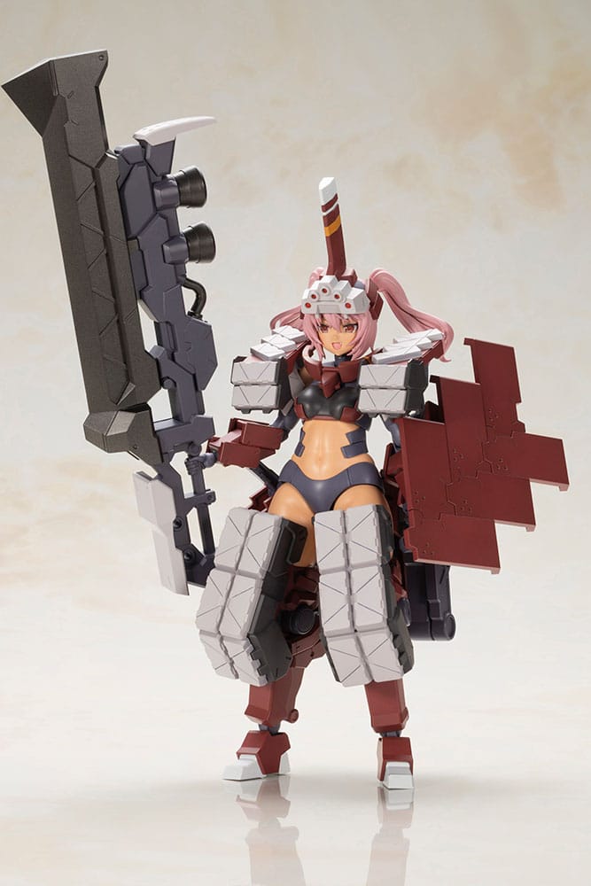 Frame Arms Girl Plastic Model Kit Kagutsuchi-Otsu Fencer 19 cm