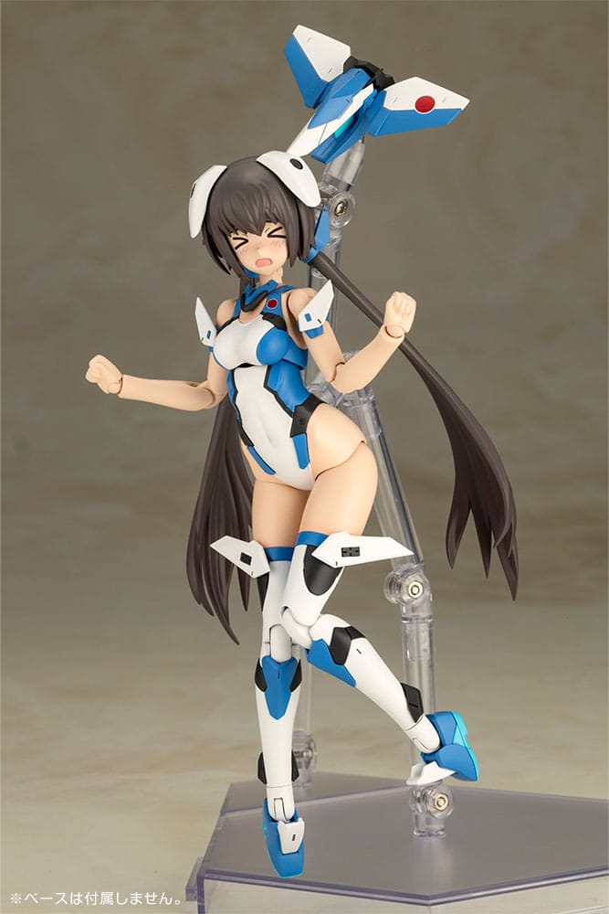 Frame Arms Girl Plastic Model Kit Stylet Swimsuit Blue Impulse Color Ver. 16 cm