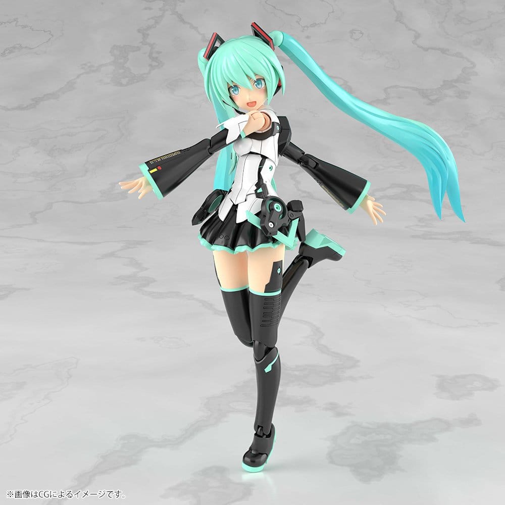 Frame Arms Girl Plastic Model Kit Grande Scale Frame Music Girl Hatsune Miku 25 cm