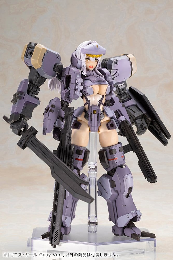Front Mission Plastic Model Non Zenith Girl Gray Ver. 16 cm