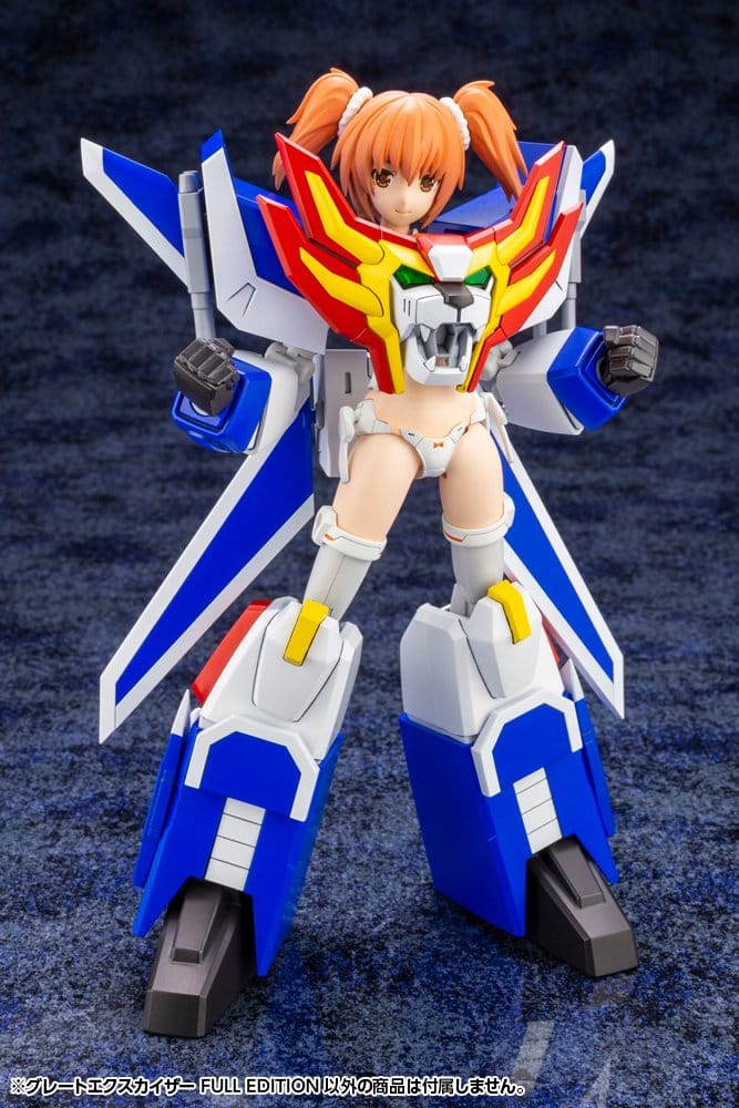 The Brave Fighter Exkizer Plastic Model Kit Great Exkizer Full Edition 18 cm