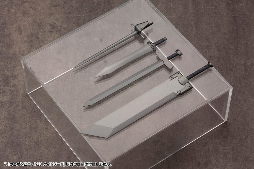 Kotobukiya M.S.G. Model Kit Accessory Set Weapon Unit 33 Knight Sword