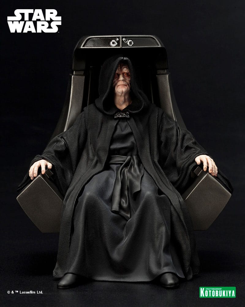 Star Wars: Return of the Jedi ARTFX+ PVC Statue 1/10 Emperor Palpatine 16 cm