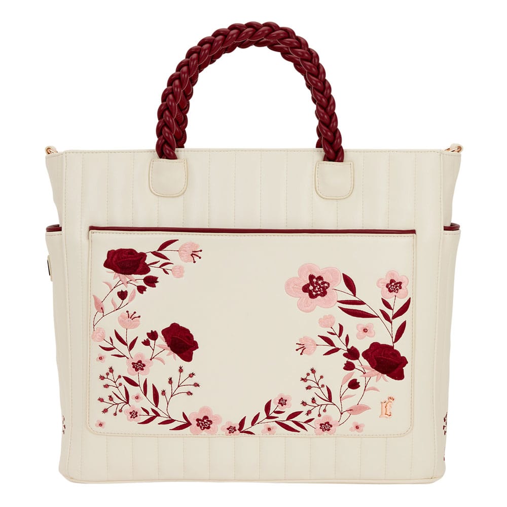 Loungefly Crossbody Bag Figural Cream & Red Floral