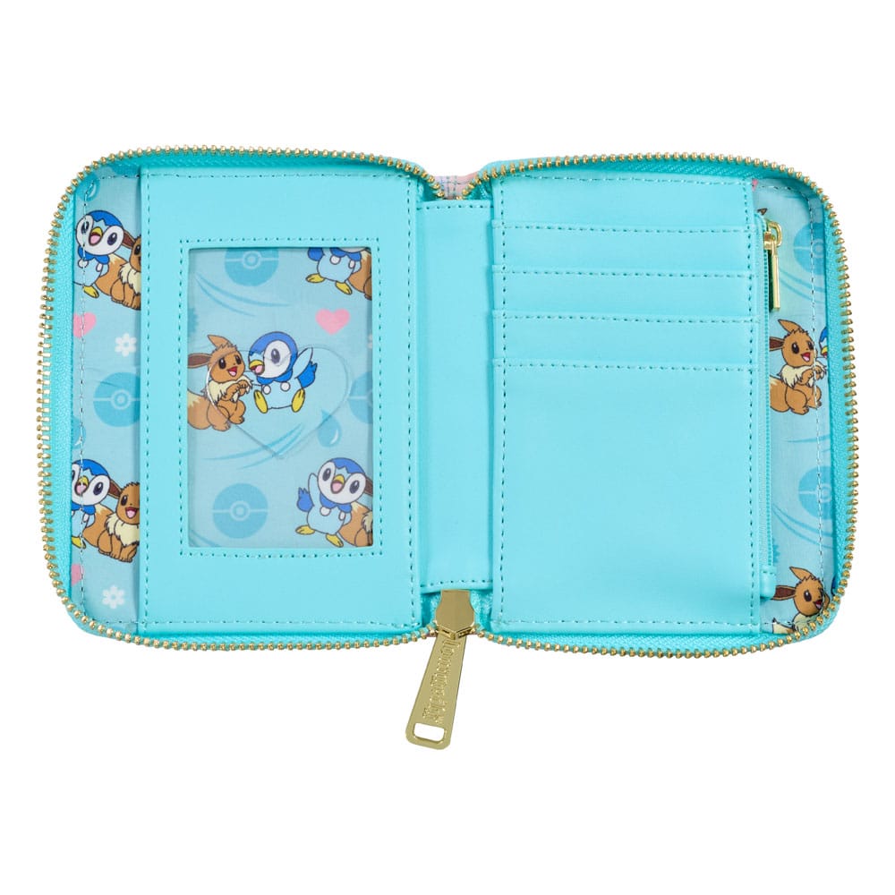 Pokemon by Loungefly Wallet Piplup and Eevee Friends