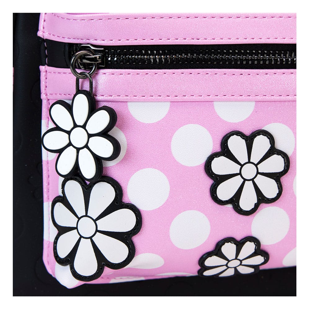 Disney by Loungefly Mini Backpack Minnie Floral Rock the Dots