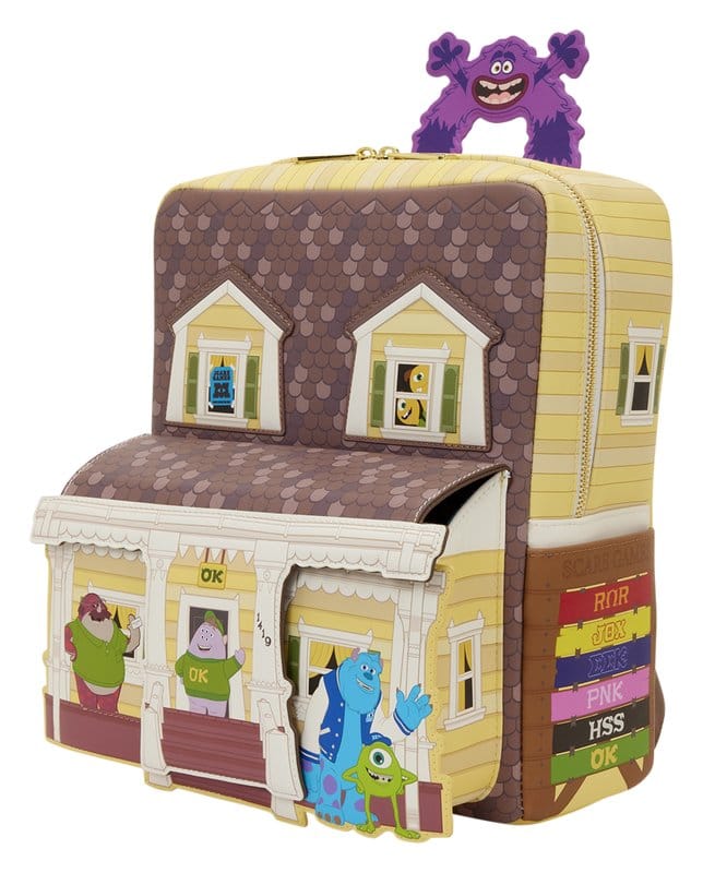 Monsters University Oozma Kappa House Figural Mini Backpack