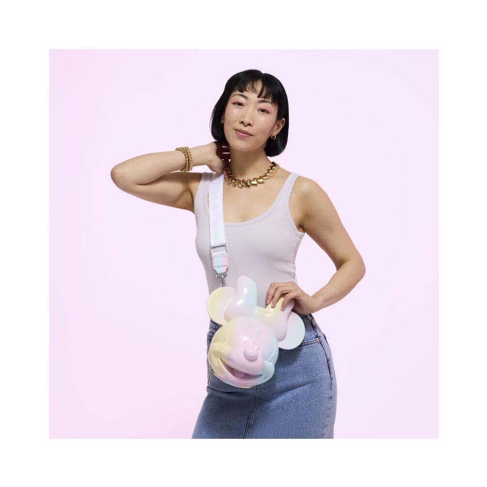 Disney by Loungefly Crossbody Bag Minnie Mouse Tie Dye Molded