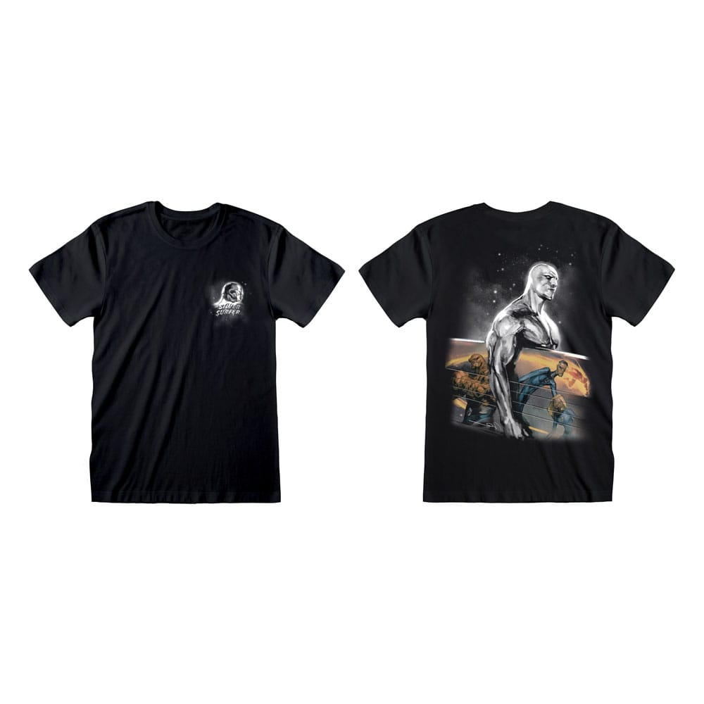 Fantastic 4 T-Shirt Silver Surfer Size M