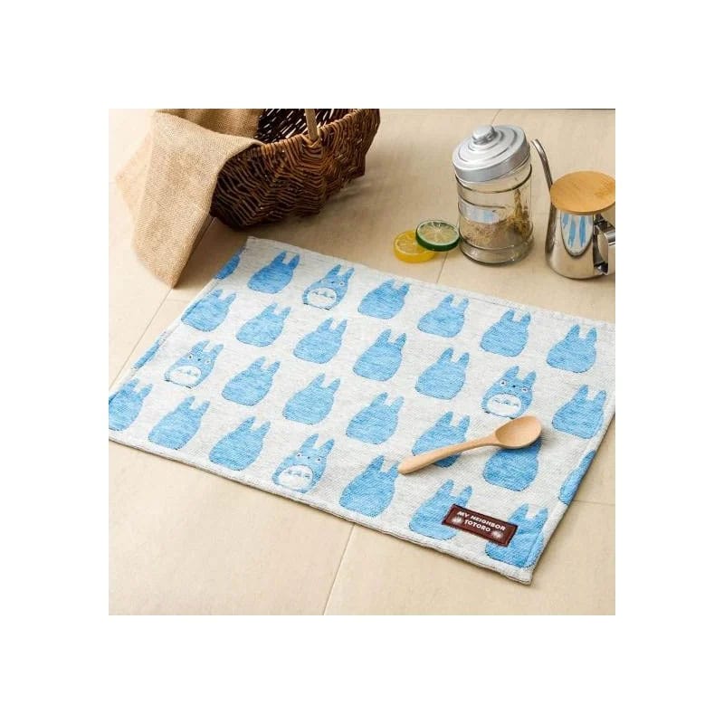 My Neighbor Totoro Cloth Lunch Napkin Medium Totoro Silhouette