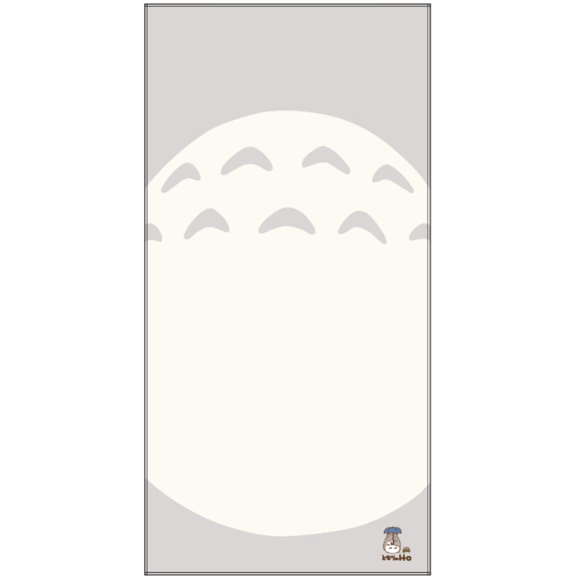 My Neighbor Totoro Large Bath Towel Totoro's Belly 60 x 120 cm