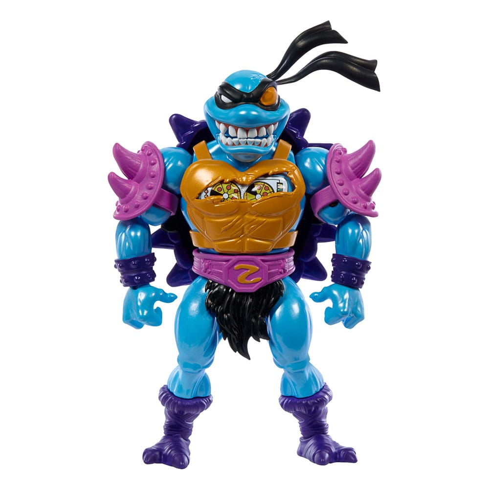 MOTU x TMNT: Turtles of Grayskull Deluxe Action Figure Sla'ker 14 cm