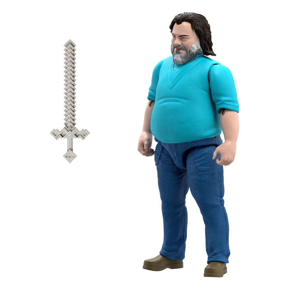 A Minecraft Movie Action Figure Large Steve 30 cm