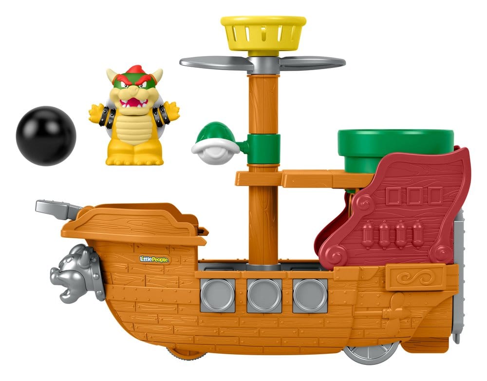 My Mario Little People Playset Bowser's Airship