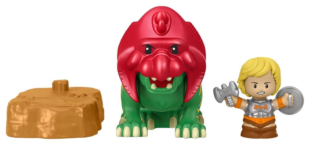 Masters of the Universe Little People Collector Figure Set He-Man & Battle Cat