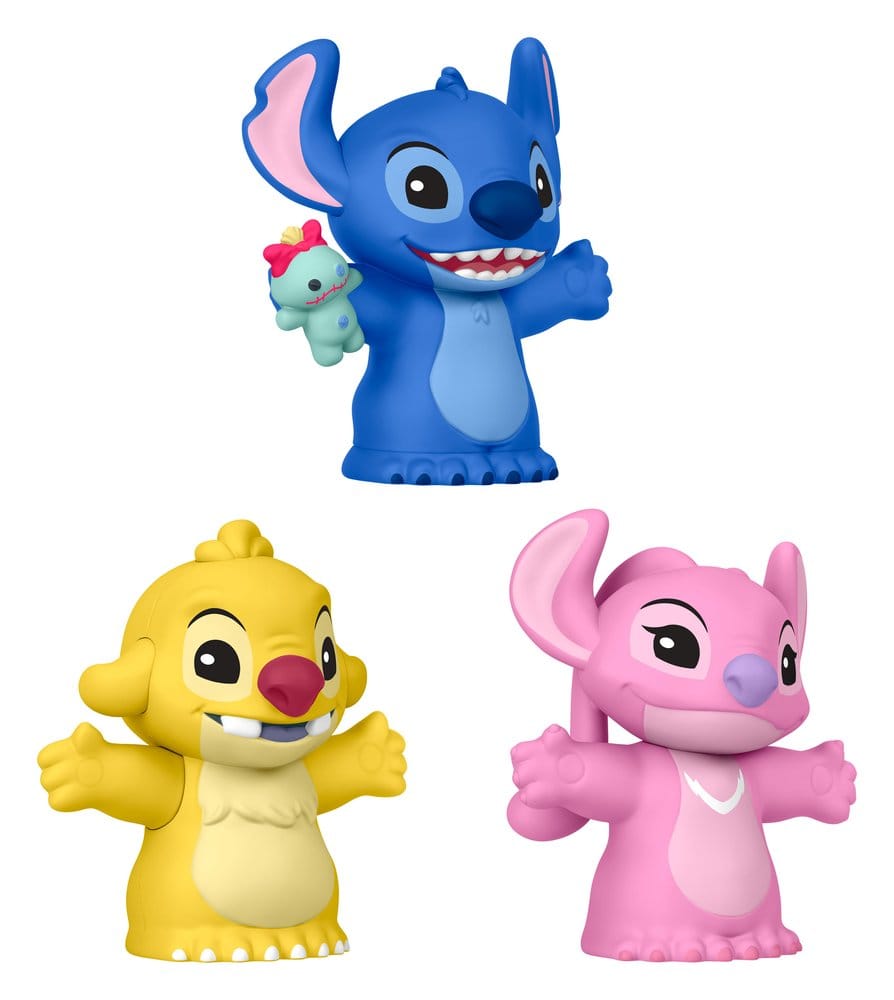 Lilo & Stitch Little People Collector Mini Figure 3-Pack Stitch & The Cousins 7 cm